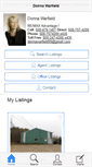 Mobile Screenshot of donnawarfield.com